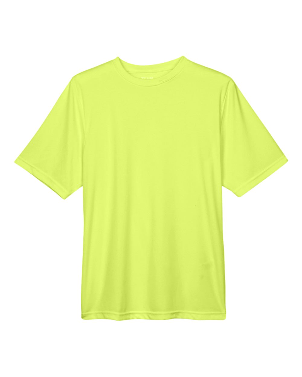 Men's Zone Performance T-Shirt - Front - B671D9172 - Safety Yellow