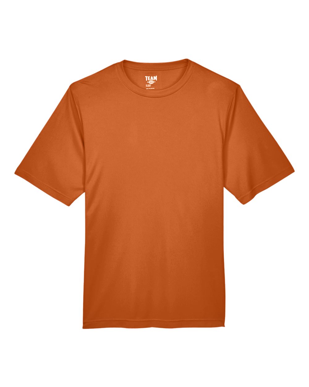 Men's Zone Performance T-Shirt - Front - B671D9322 - Sport Burnt Orange