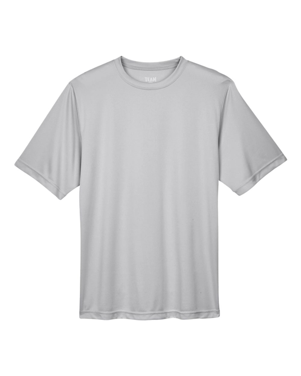 Men's Zone Performance T-Shirt - Front - B671D9352 - Sport Silver