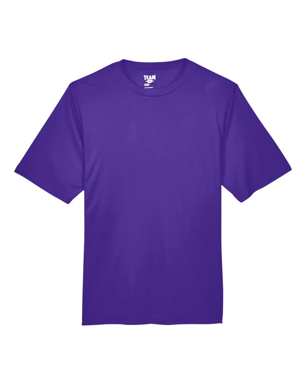 Men's Zone Performance T-Shirt - Front - B671D9672 - Sport Purple