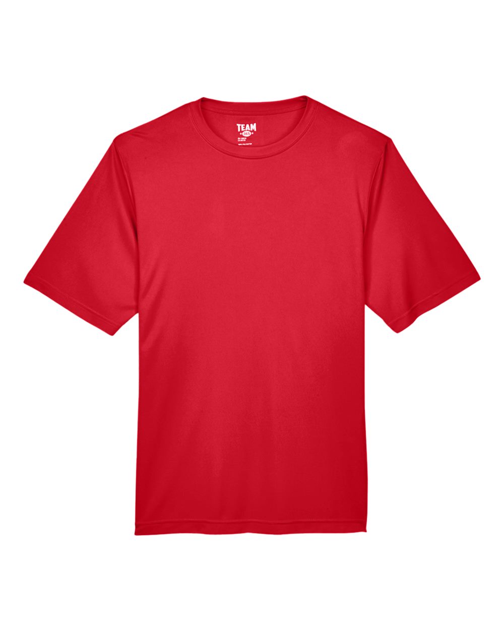 Men's Zone Performance T-Shirt - Front - B671D9702 - Sport Red