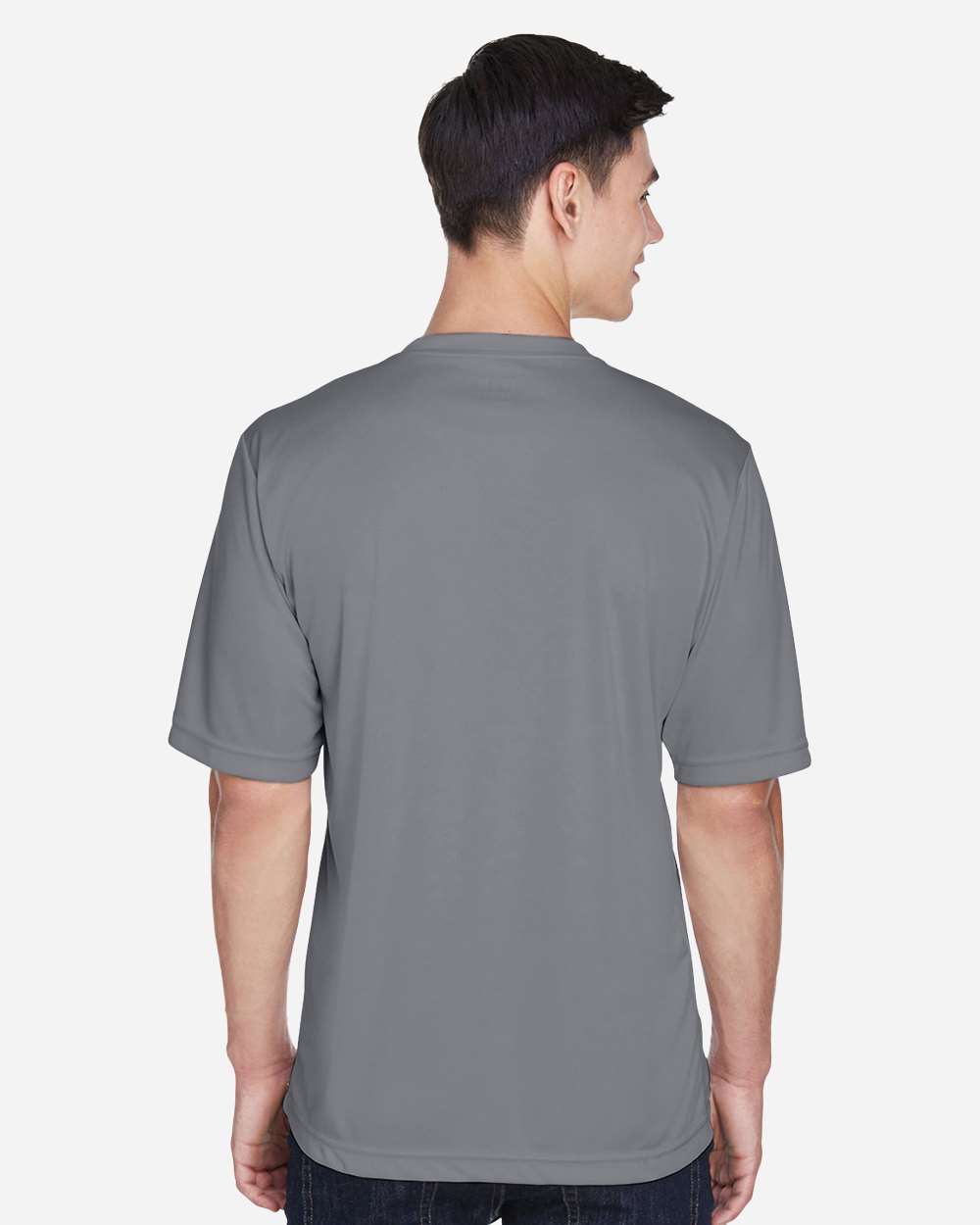 Men's Zone Performance T-Shirt - OnModelBack - B671D9132 - Sport Graphite