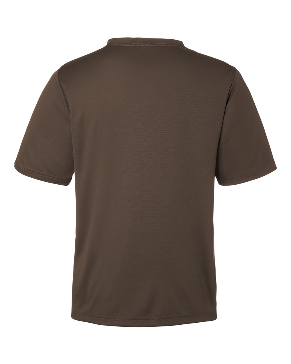 Men's Zone Performance Mesh T-Shirt - Back - B686D9052 - Sport Dark Brown