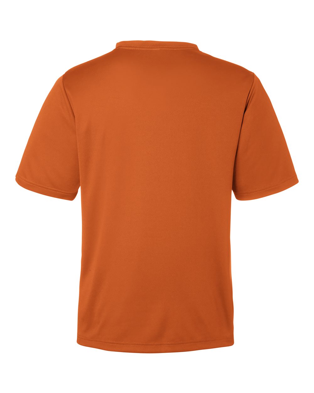 Men's Zone Performance Mesh T-Shirt - Back - B686D9322 - Sport Burnt Orange