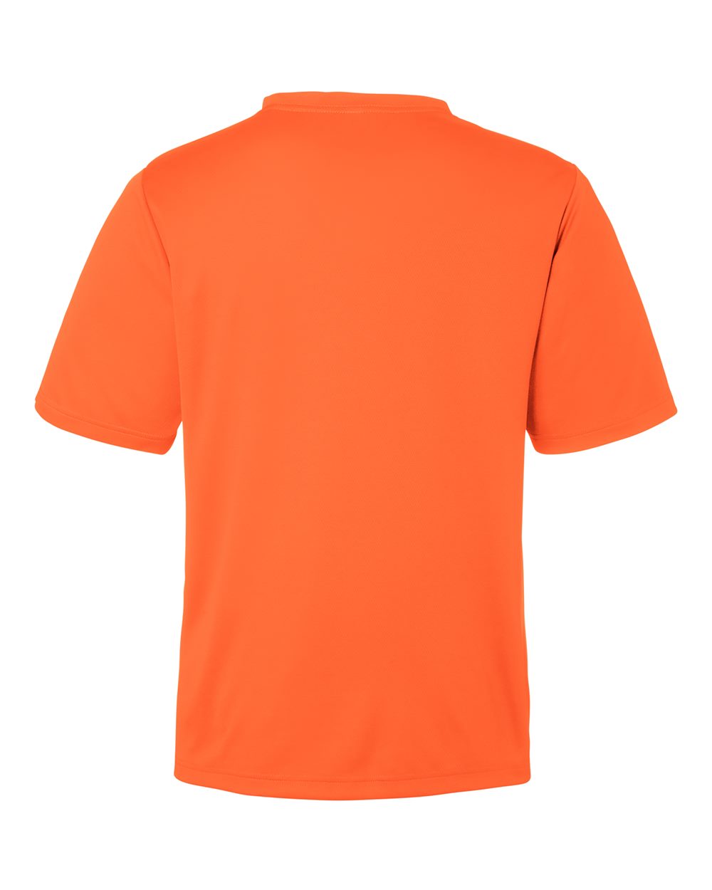 Men's Zone Performance Mesh T-Shirt - Back - B686D9662 - Sport Orange
