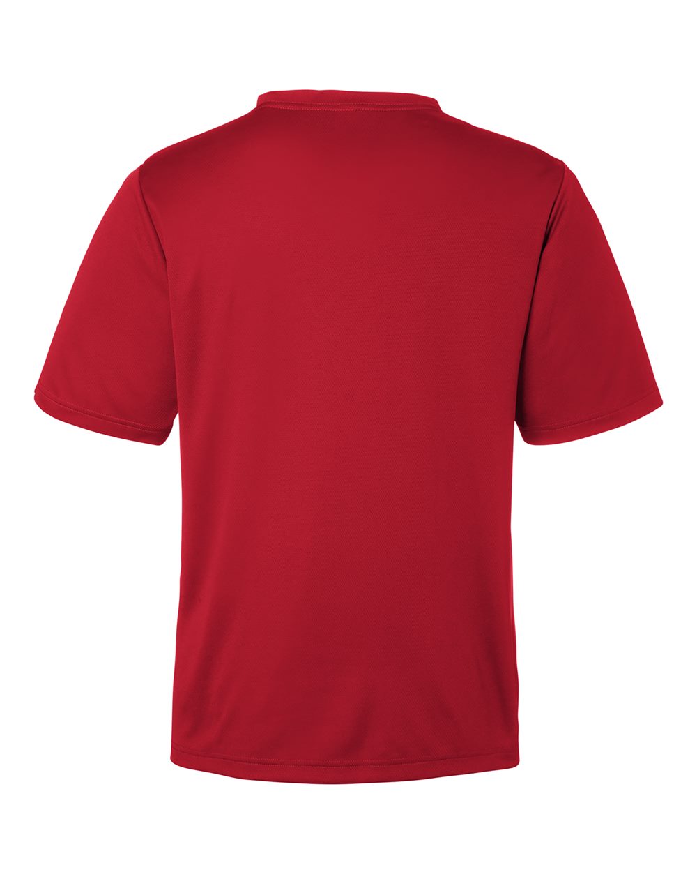Men's Zone Performance Mesh T-Shirt - Back - B686D9702 - Sport Red