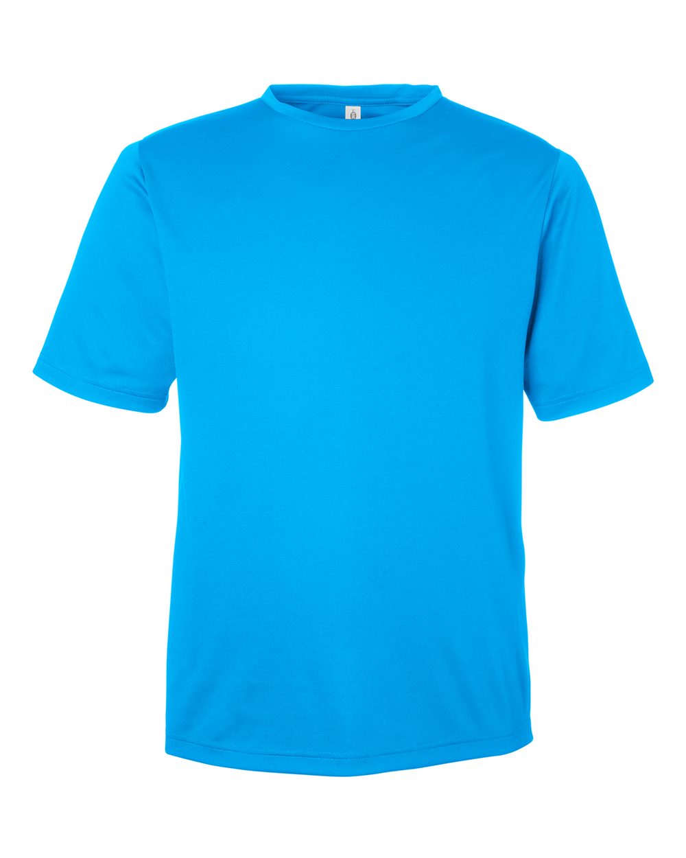 Men's Zone Performance Mesh T-Shirt - Front - B686D9062 - Electric Blue