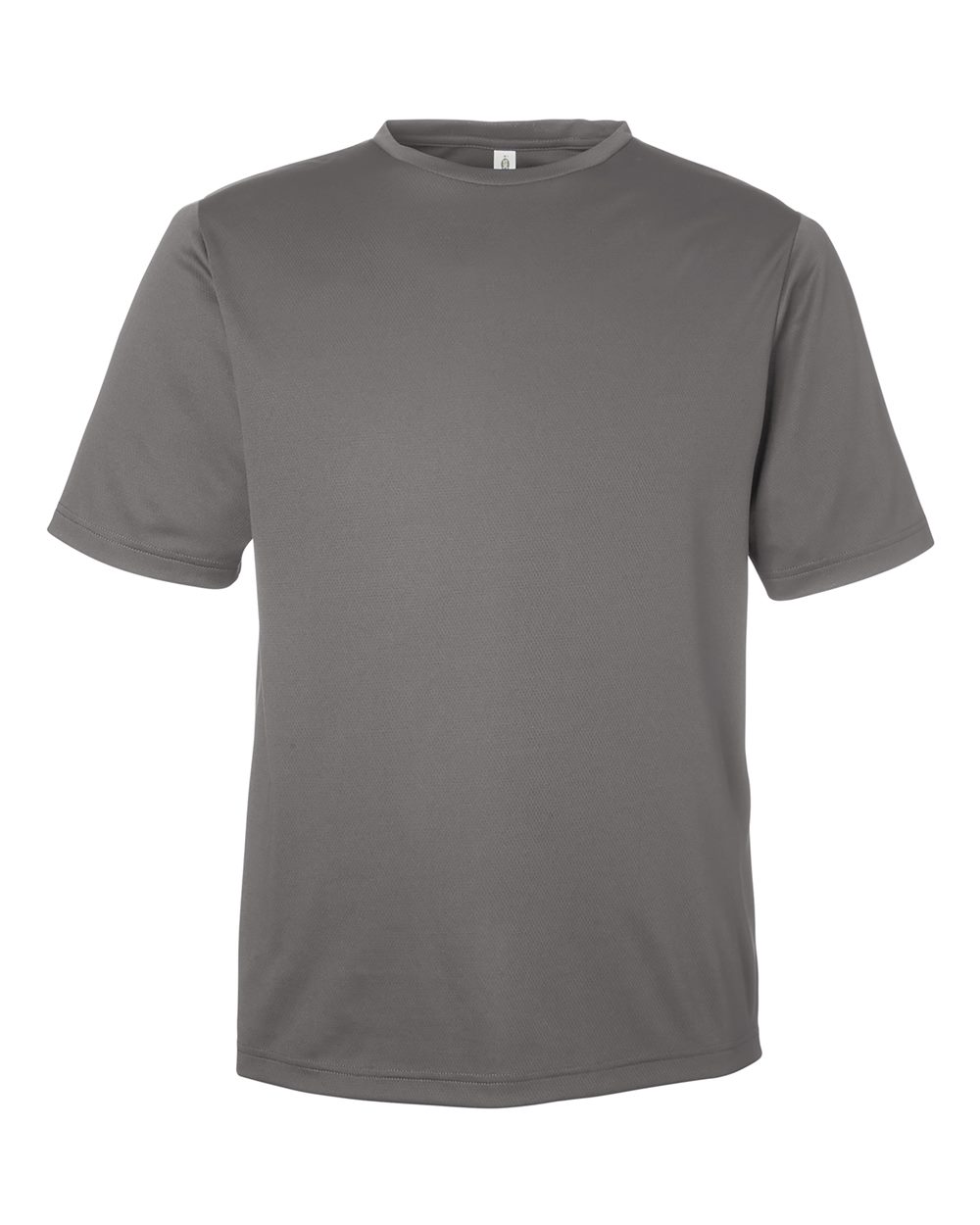 Men's Zone Performance Mesh T-Shirt - Front - B686D9132 - Sport Graphite