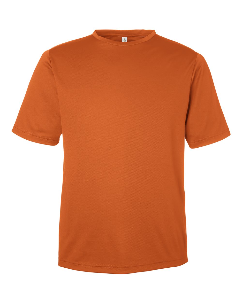 Men's Zone Performance Mesh T-Shirt - Front - B686D9322 - Sport Burnt Orange