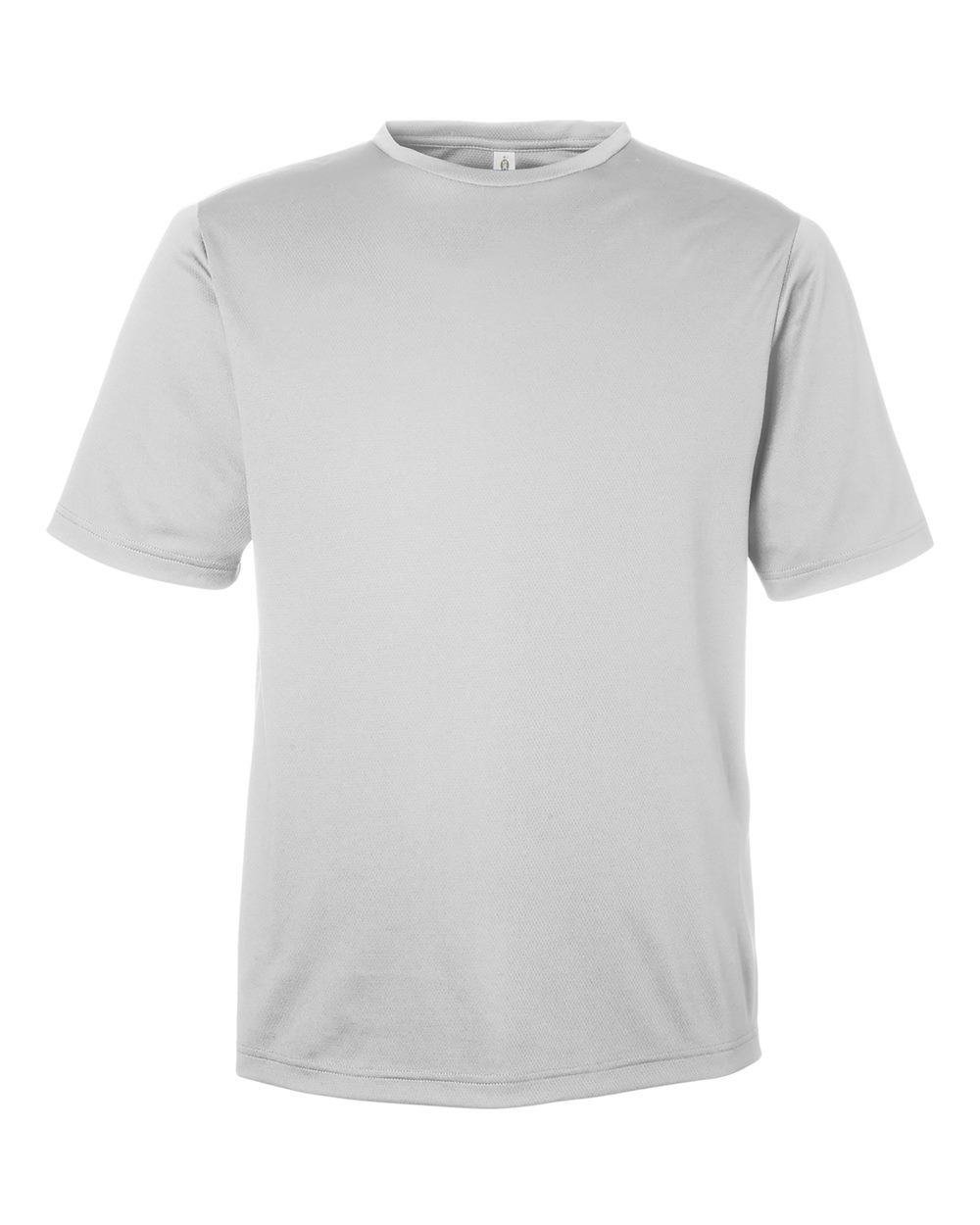 Men's Zone Performance Mesh T-Shirt - Front - B686D9352 - Sport Silver