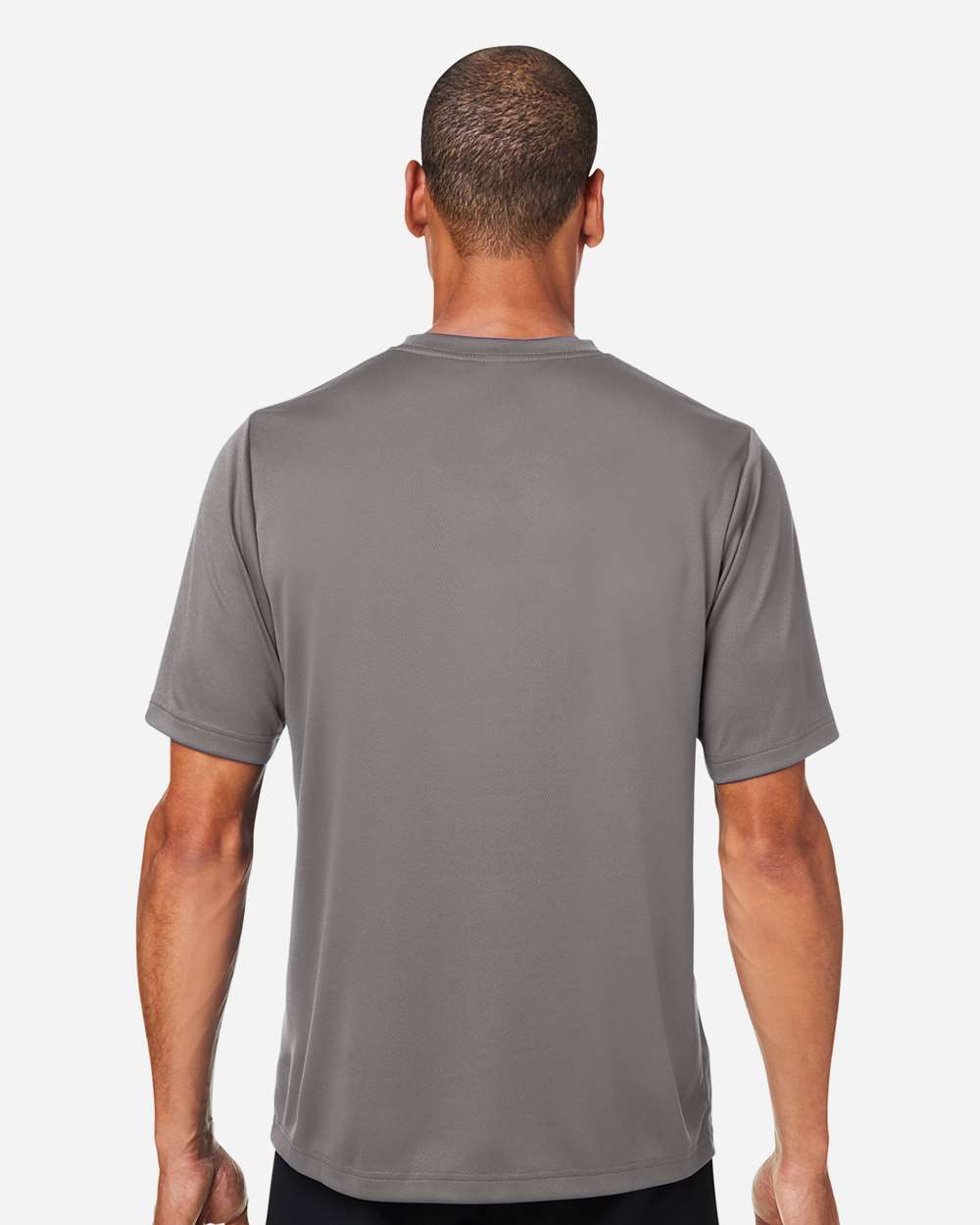 Men's Zone Performance Mesh T-Shirt - OnModelBack - B686D9132 - Sport Graphite