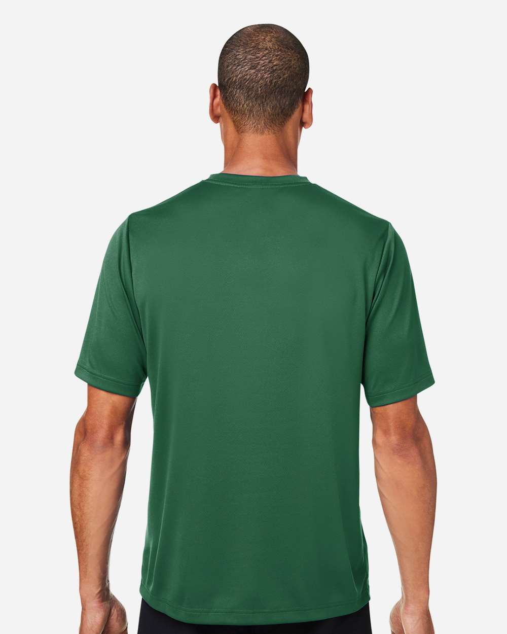 Men's Zone Performance Mesh T-Shirt - OnModelBack - B686D9192 - Sport Dark Green
