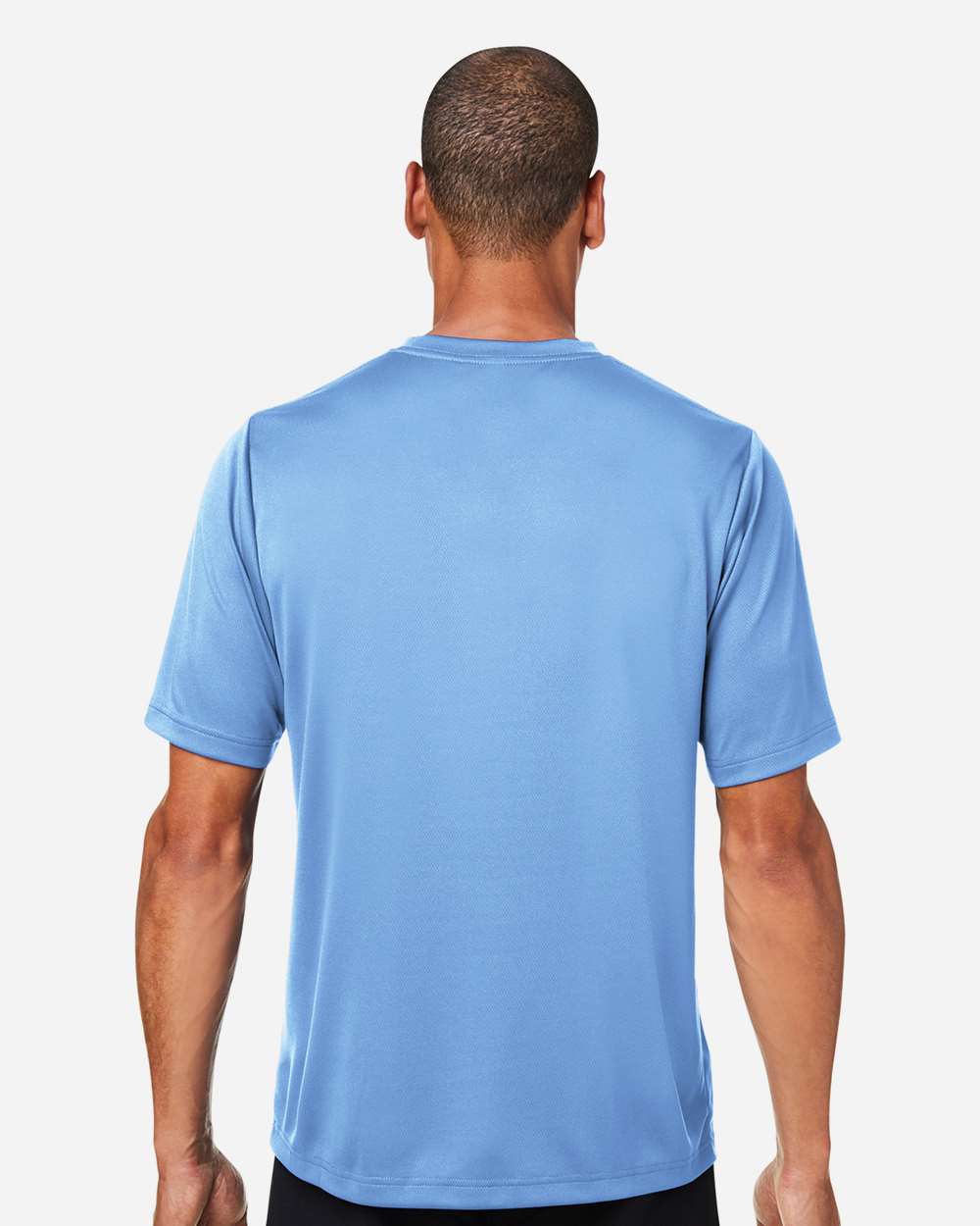 Men's Zone Performance Mesh T-Shirt - OnModelBack - B686D9252 - Sport Light Blue
