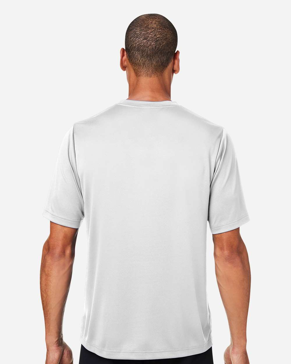 Men's Zone Performance Mesh T-Shirt - OnModelBack - B686D9352 - Sport Silver