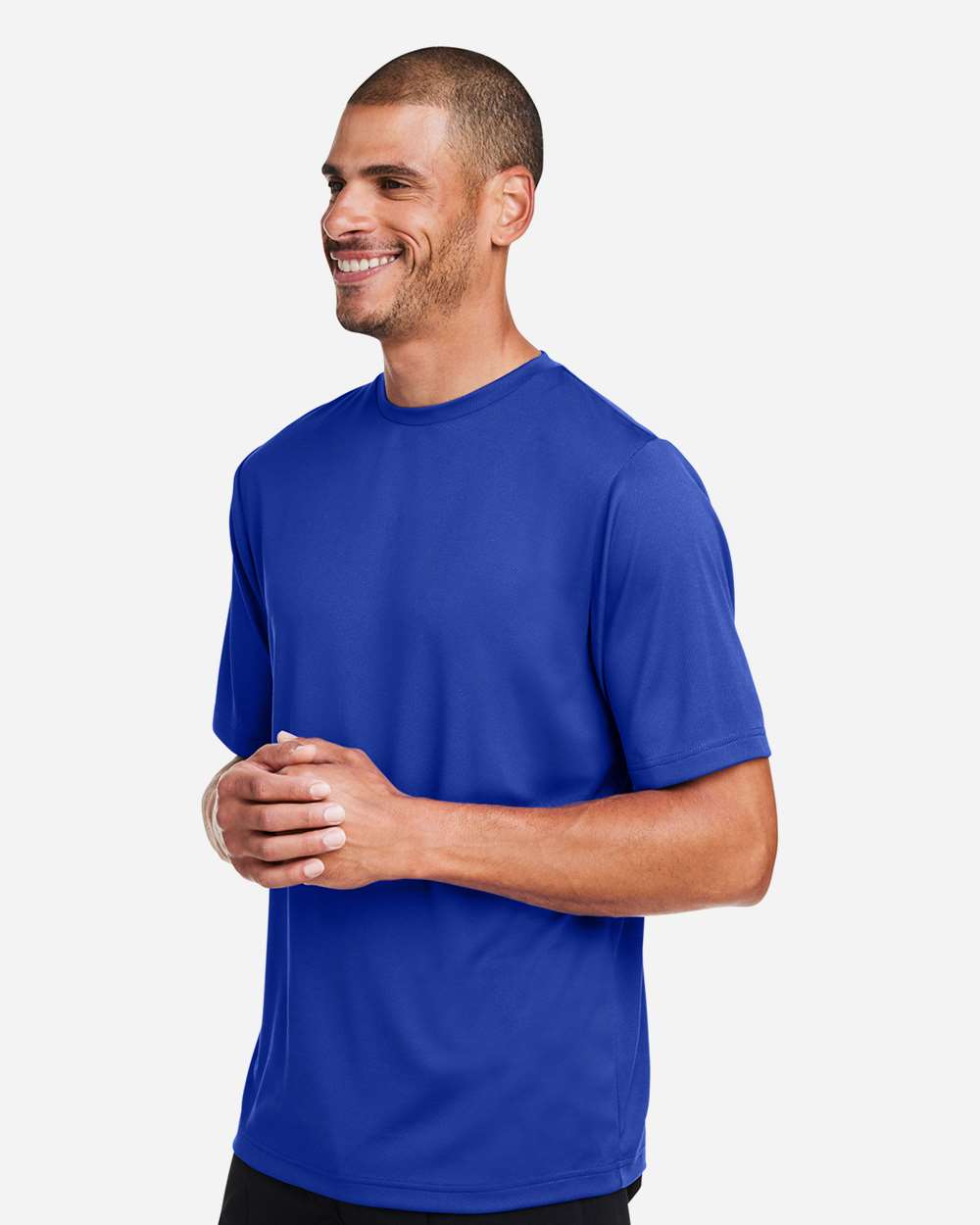 Men's Zone Performance Mesh T-Shirt - OnModelSide - B686D9752 - Sport Royal