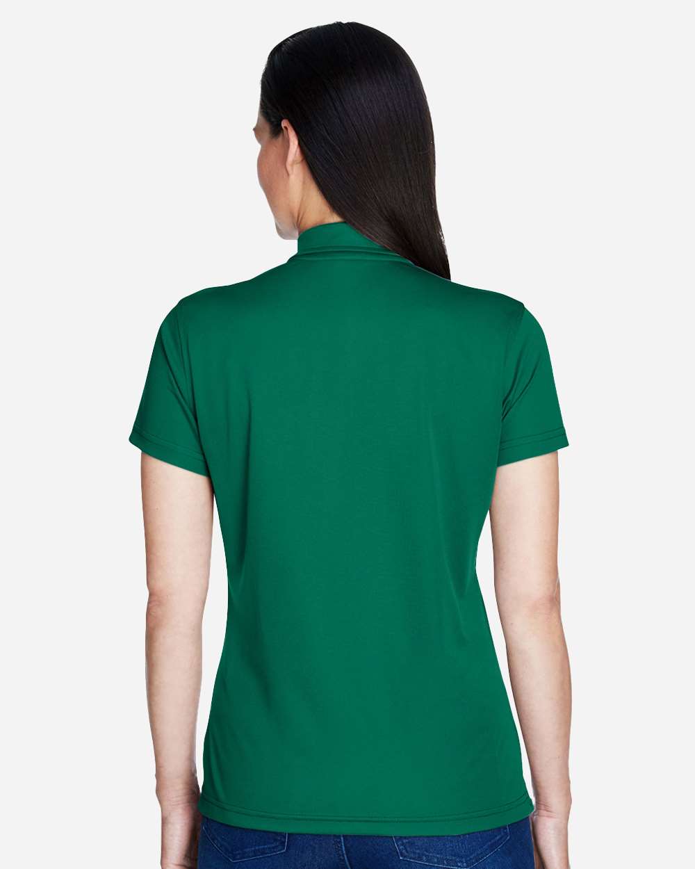 Women's Command Snag Protection Polo - OnModelBack - B693D9072 - Sport Forest