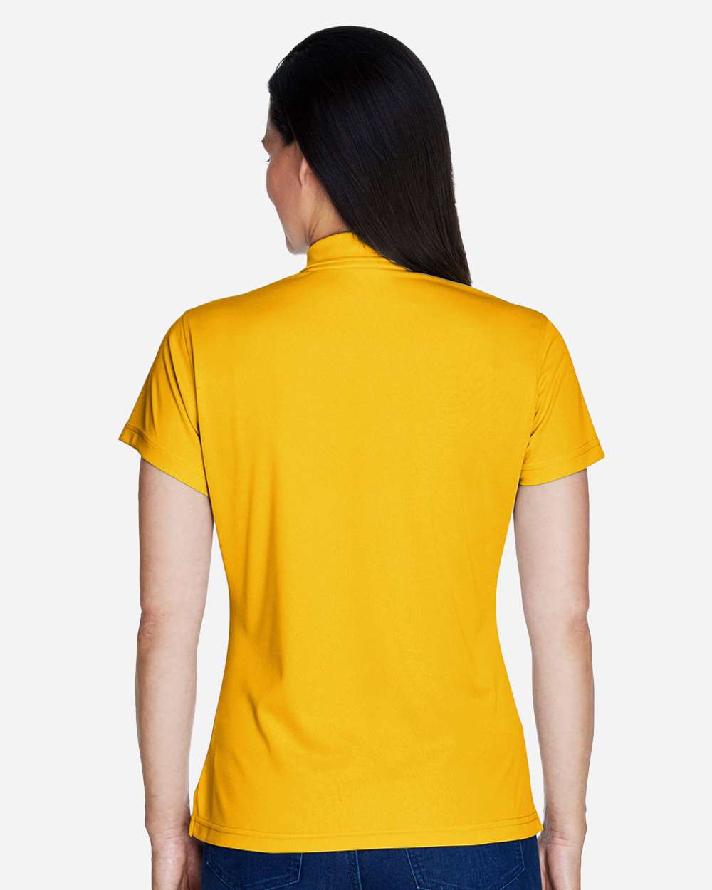 Women's Command Snag Protection Polo - OnModelBack - B693D9122 - Sport Athletic Gold
