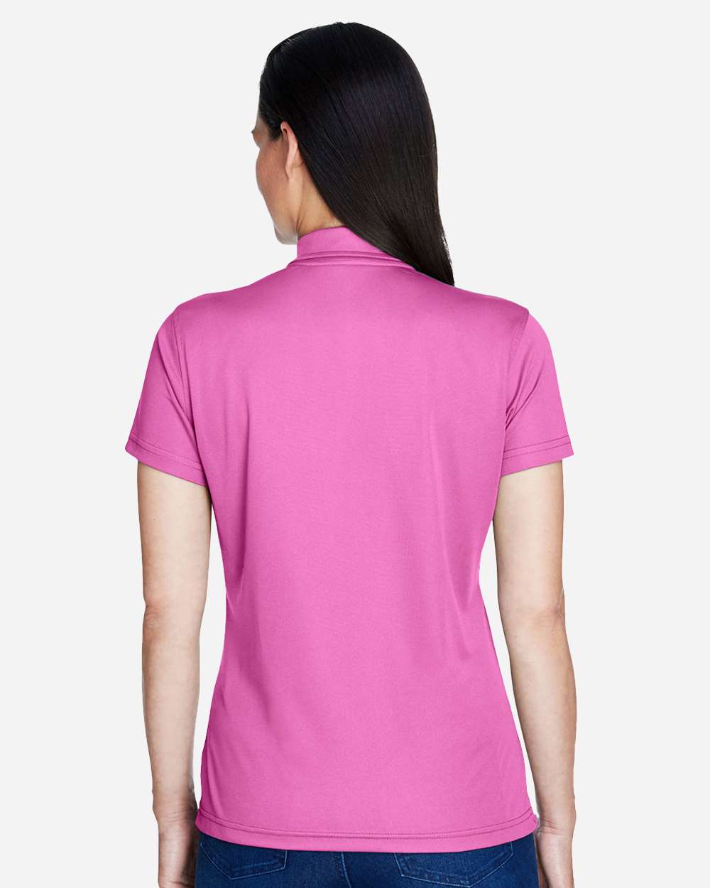 Women's Command Snag Protection Polo - OnModelBack - B693D9312 - Sport Charity Pink