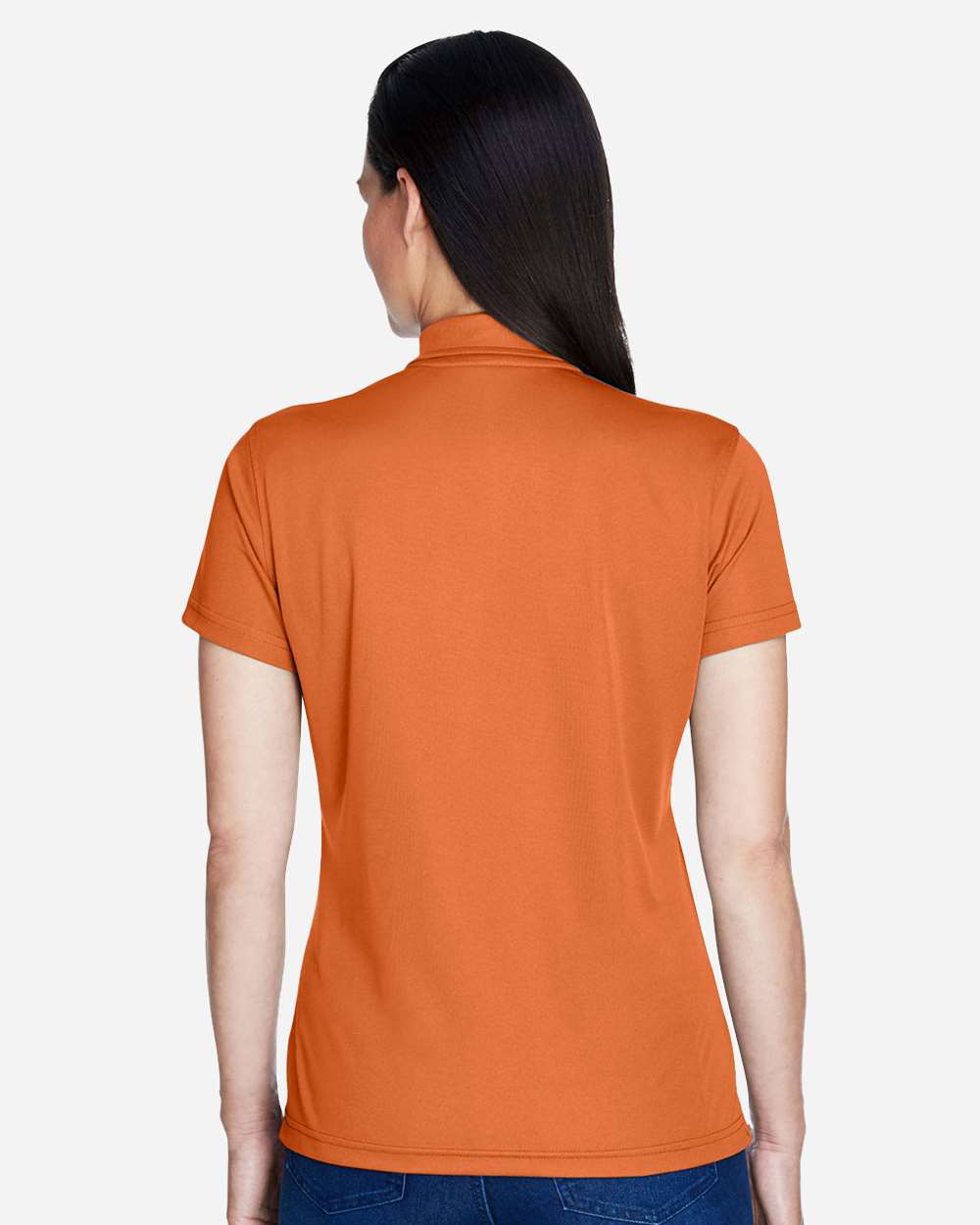 Women's Command Snag Protection Polo - OnModelBack - B693D9322 - Sport Burnt Orange