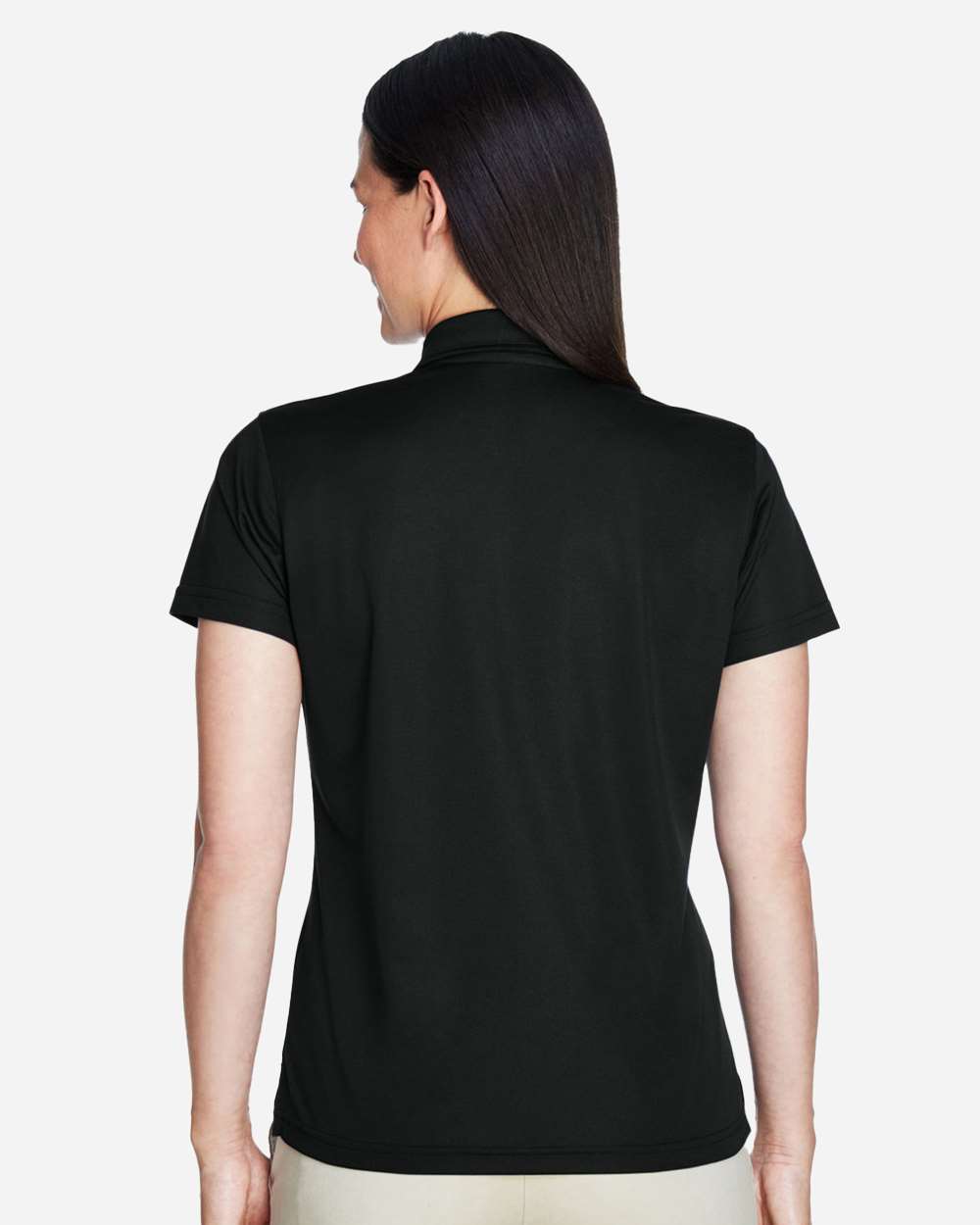 Women's Command Snag Protection Polo - OnModelBack - B693D9502 - Black