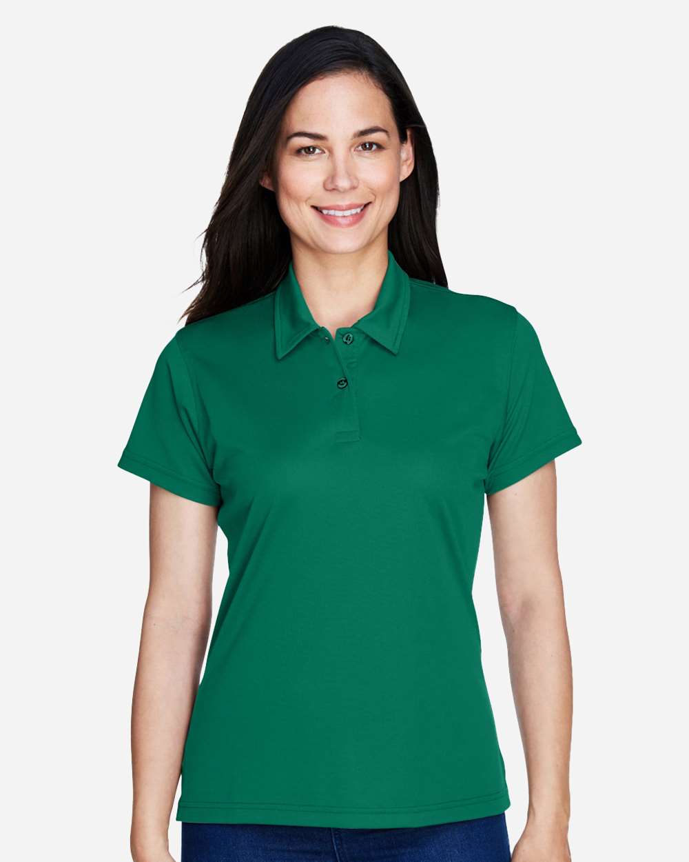 Women's Command Snag Protection Polo - OnModelFront - B693D9072 - Sport Forest