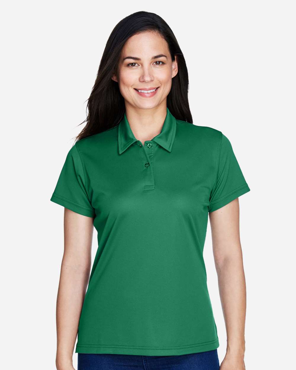Women's Command Snag Protection Polo - OnModelFront - B693D9602 - Sport Kelly