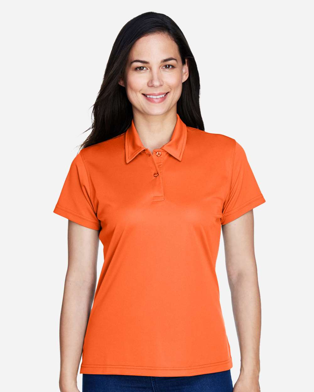 Women's Command Snag Protection Polo - OnModelFront - B693D9662 - Sport Orange