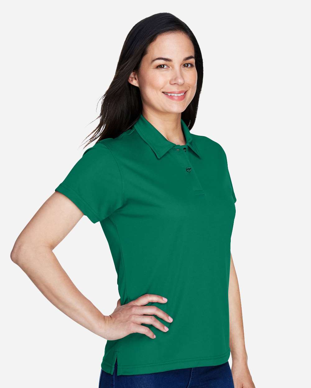 Women's Command Snag Protection Polo - OnModelSide - B693D9072 - Sport Forest