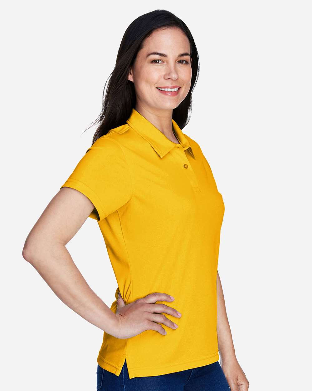 Women's Command Snag Protection Polo - OnModelSide - B693D9122 - Sport Athletic Gold
