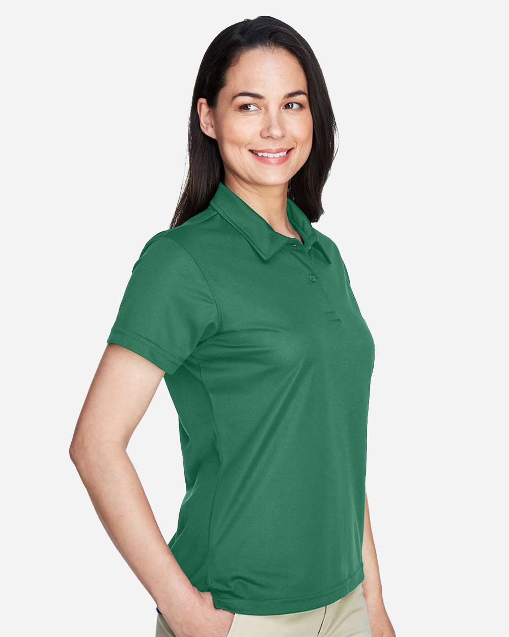 Women's Command Snag Protection Polo - OnModelSide - B693D9192 - Sport Dark Green