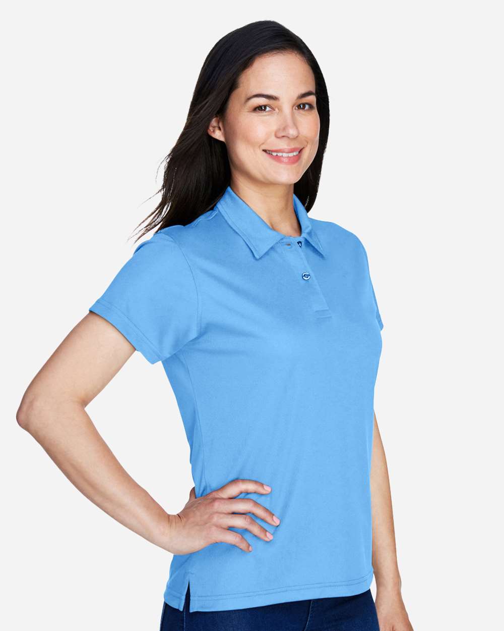 Women's Command Snag Protection Polo - OnModelSide - B693D9252 - Sport Light Blue