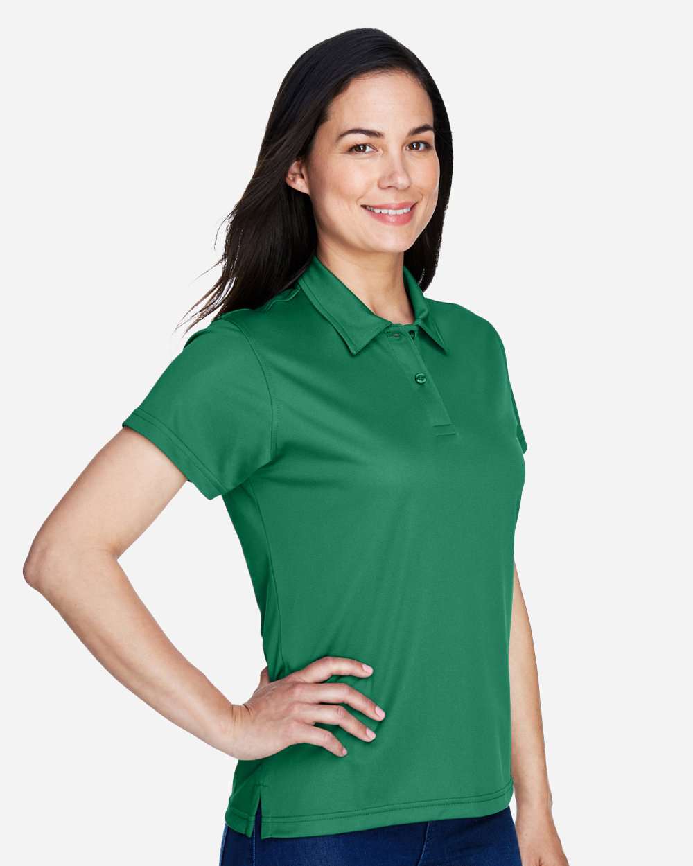 Women's Command Snag Protection Polo - OnModelSide - B693D9602 - Sport Kelly
