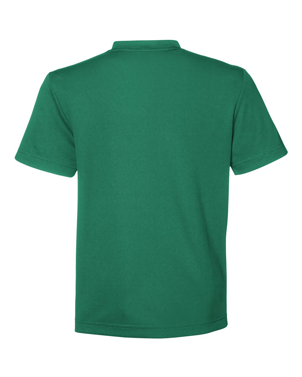 Youth Zone Performance Mesh T-Shirt - Back - B688D9072 - Sport Forest