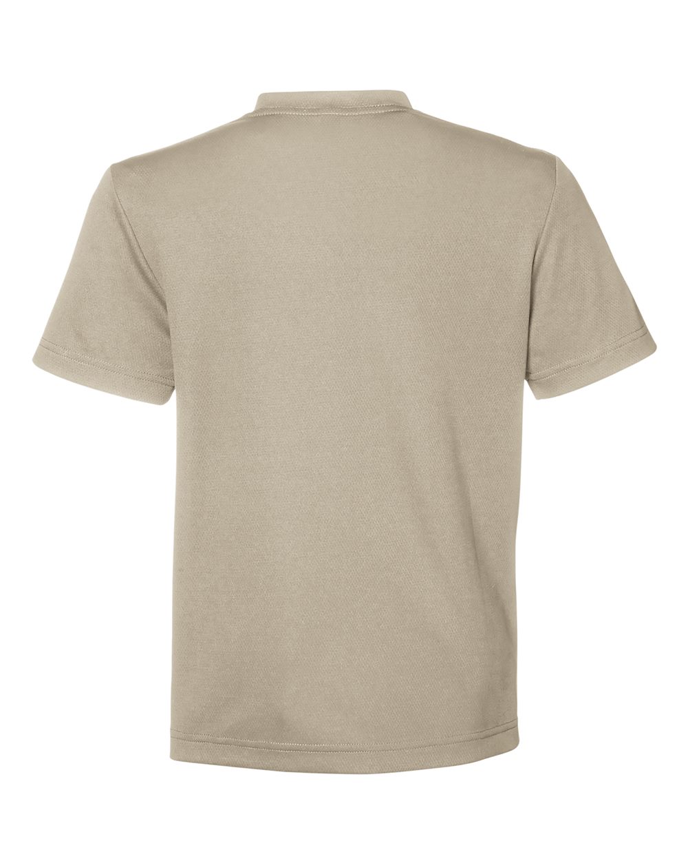 Youth Zone Performance Mesh T-Shirt - Back - B688D9112 - Desert Khaki