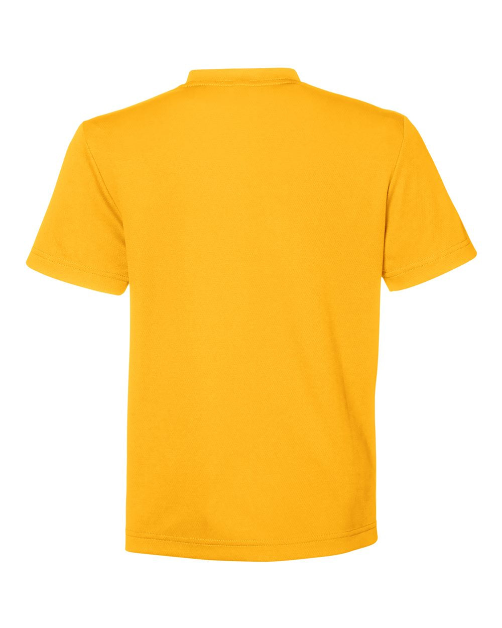 Youth Zone Performance Mesh T-Shirt - Back - B688D9122 - Sport Athletic Gold
