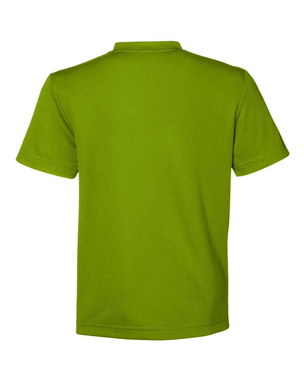 Youth Zone Performance Mesh T-Shirt - Back - B688D9162 - Acid Green