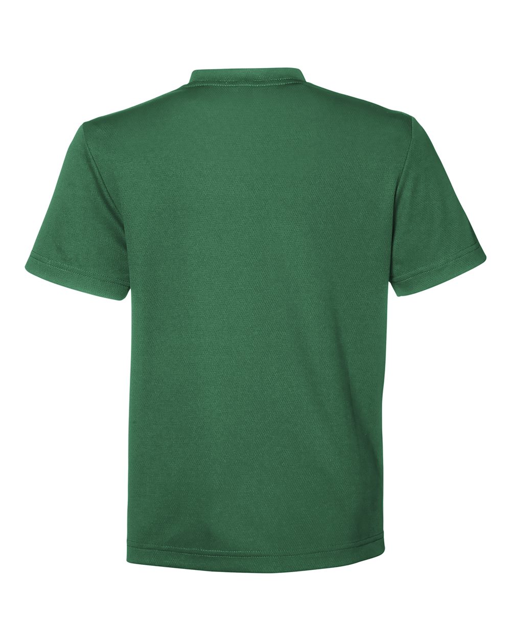 Youth Zone Performance Mesh T-Shirt - Back - B688D9192 - Sport Dark Green