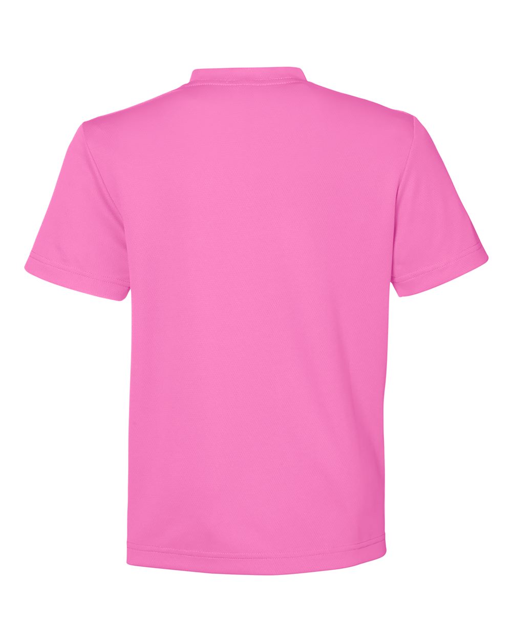 Youth Zone Performance Mesh T-Shirt - Back - B688D9312 - Sport Charity Pink