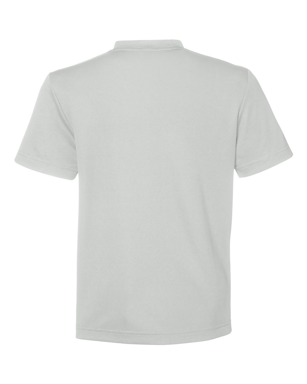 Youth Zone Performance Mesh T-Shirt - Back - B688D9352 - Sport Silver