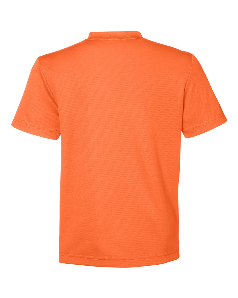 Youth Zone Performance Mesh T-Shirt - Back - B688D9662 - Sport Orange