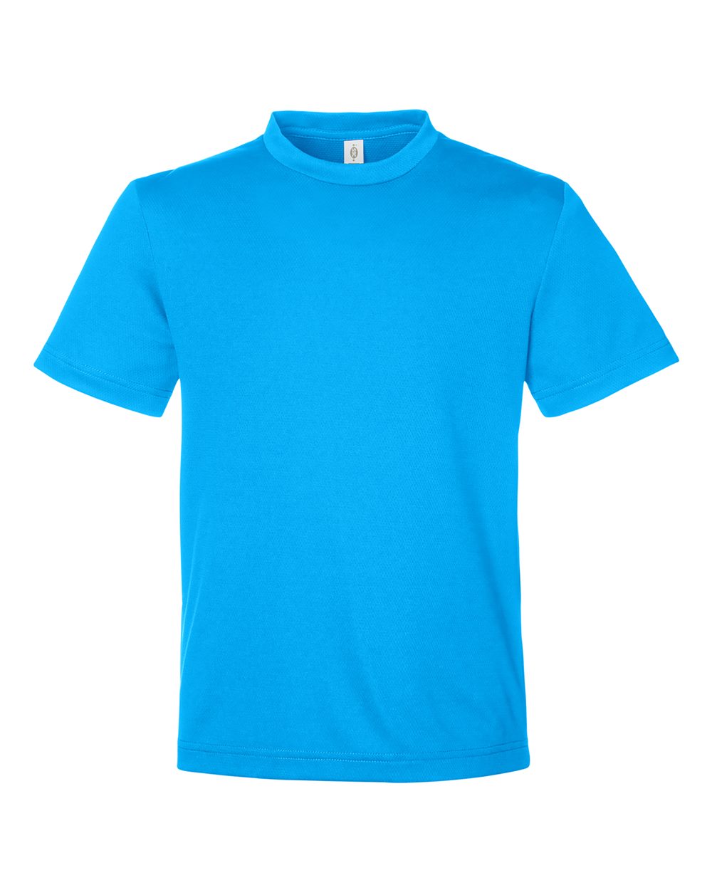 Youth Zone Performance Mesh T-Shirt - Front - B688D9062 - Electric Blue