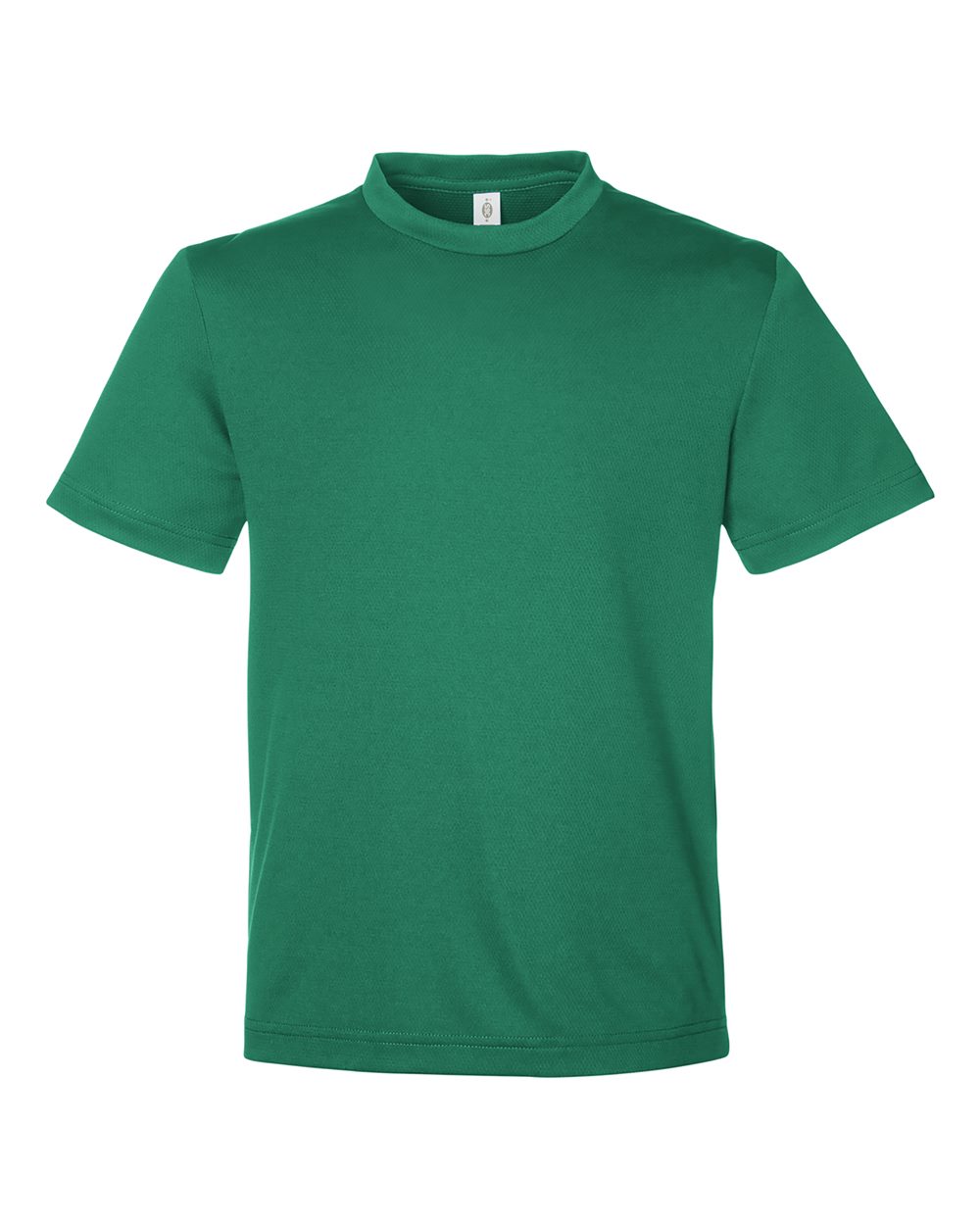 Youth Zone Performance Mesh T-Shirt - Front - B688D9072 - Sport Forest