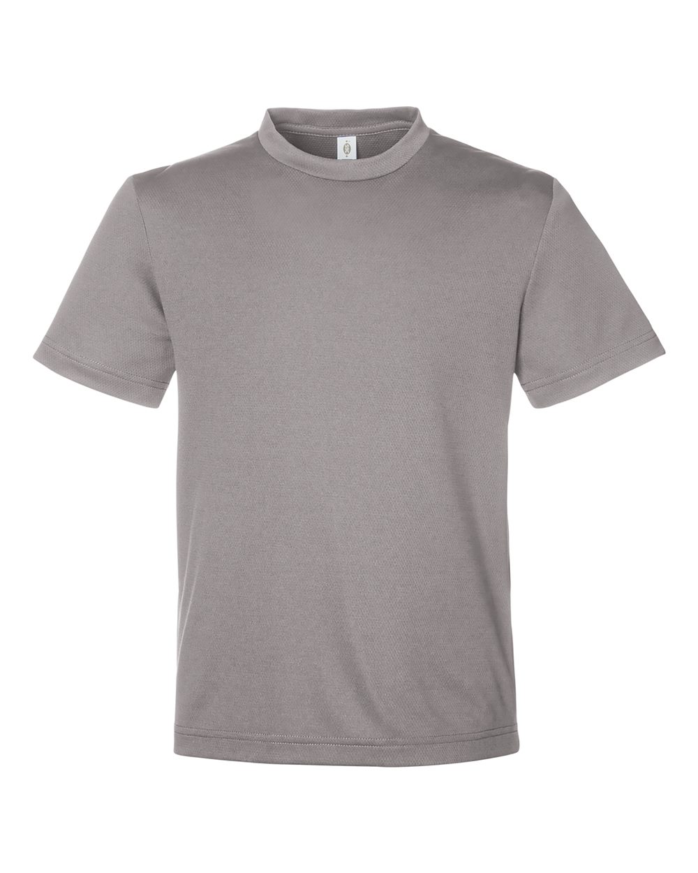 Youth Zone Performance Mesh T-Shirt - Front - B688D9132 - Sport Graphite