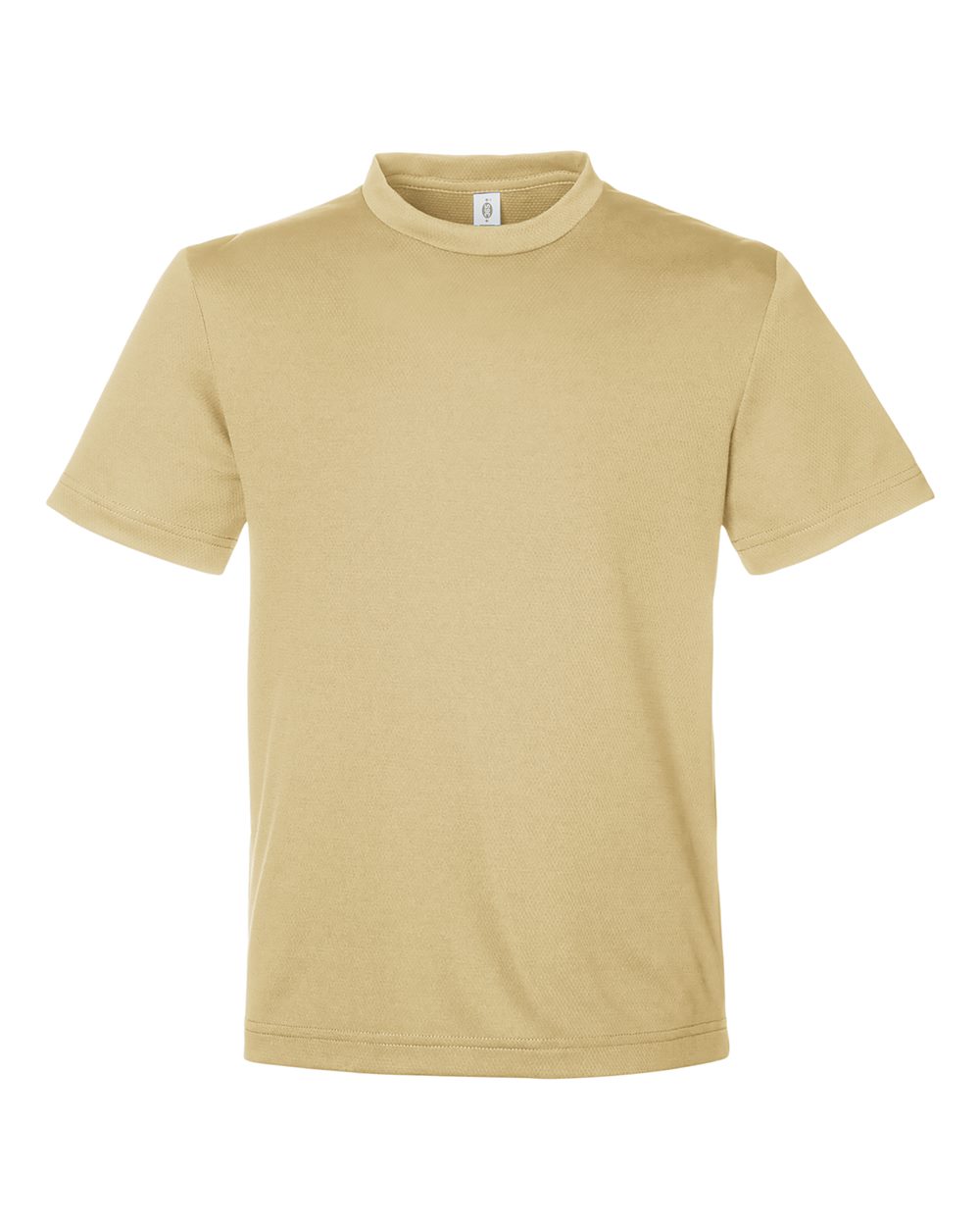 Youth Zone Performance Mesh T-Shirt - Front - B688D9152 - Sport Vegas Gold