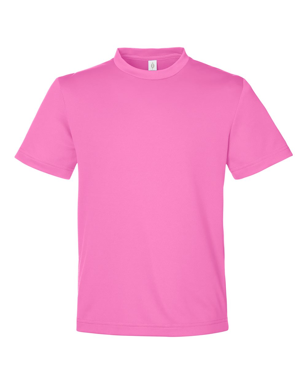 Youth Zone Performance Mesh T-Shirt - Front - B688D9312 - Sport Charity Pink