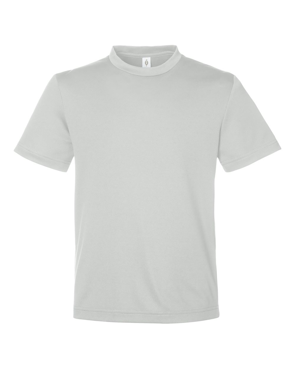 Youth Zone Performance Mesh T-Shirt - Front - B688D9352 - Sport Silver