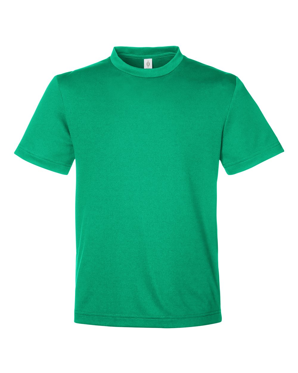 Youth Zone Performance Mesh T-Shirt - Front - B688D9602 - Sport Kelly