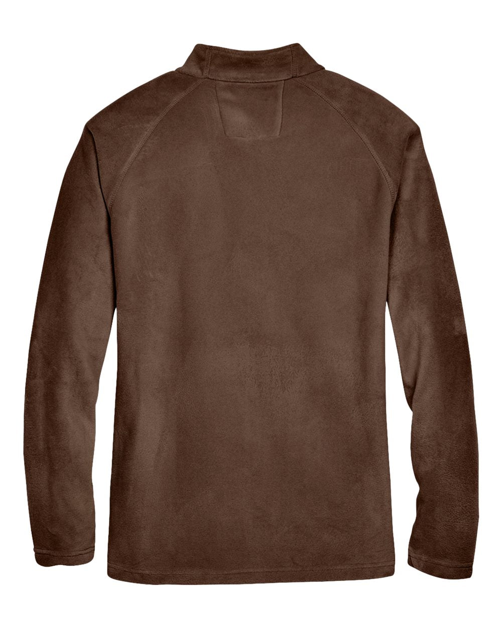 Men's Campus Microfleece Jacket - Back - B751D9052 - Sport Dark Brown