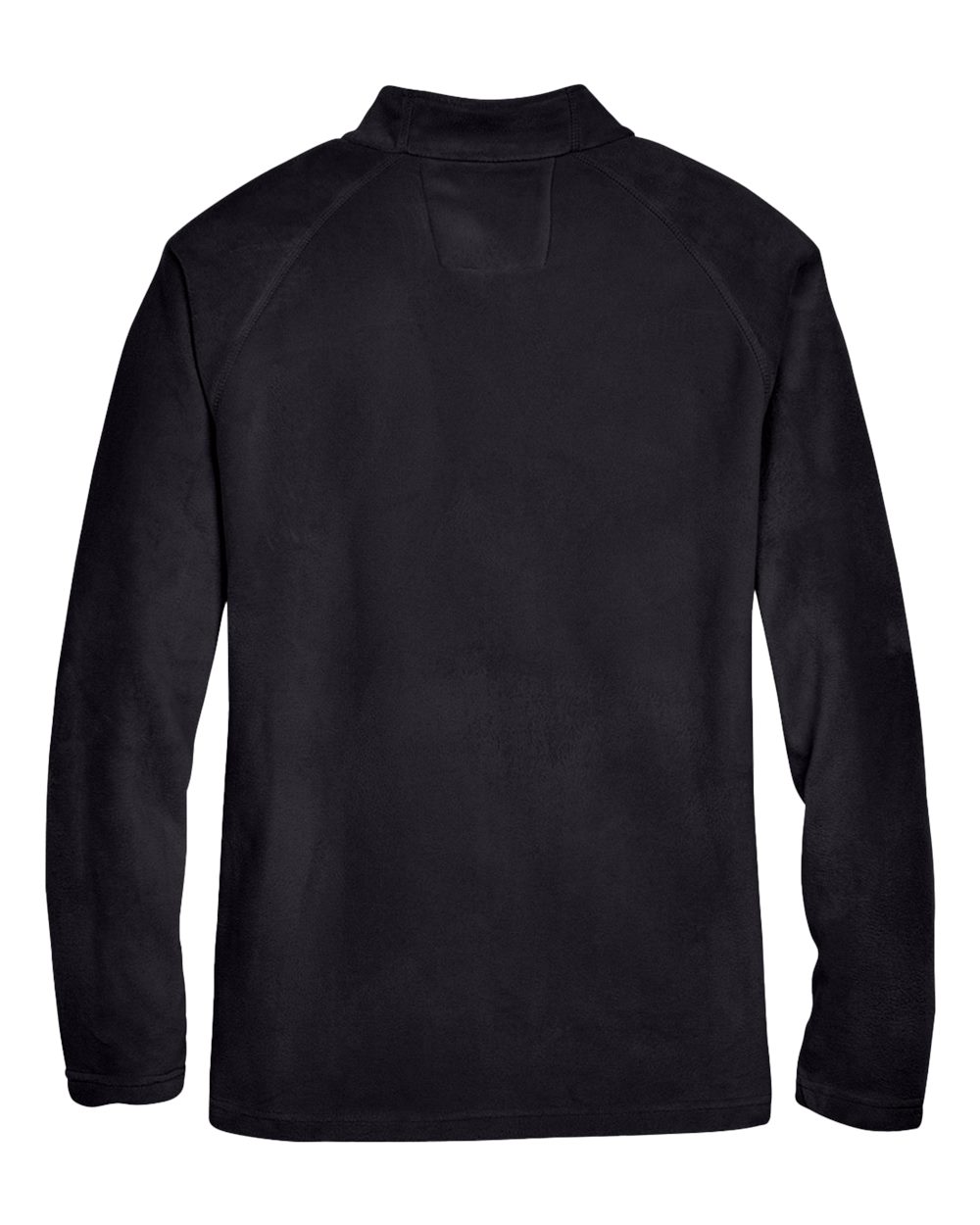 Men's Campus Microfleece Jacket - Back - B751D9502 - Black