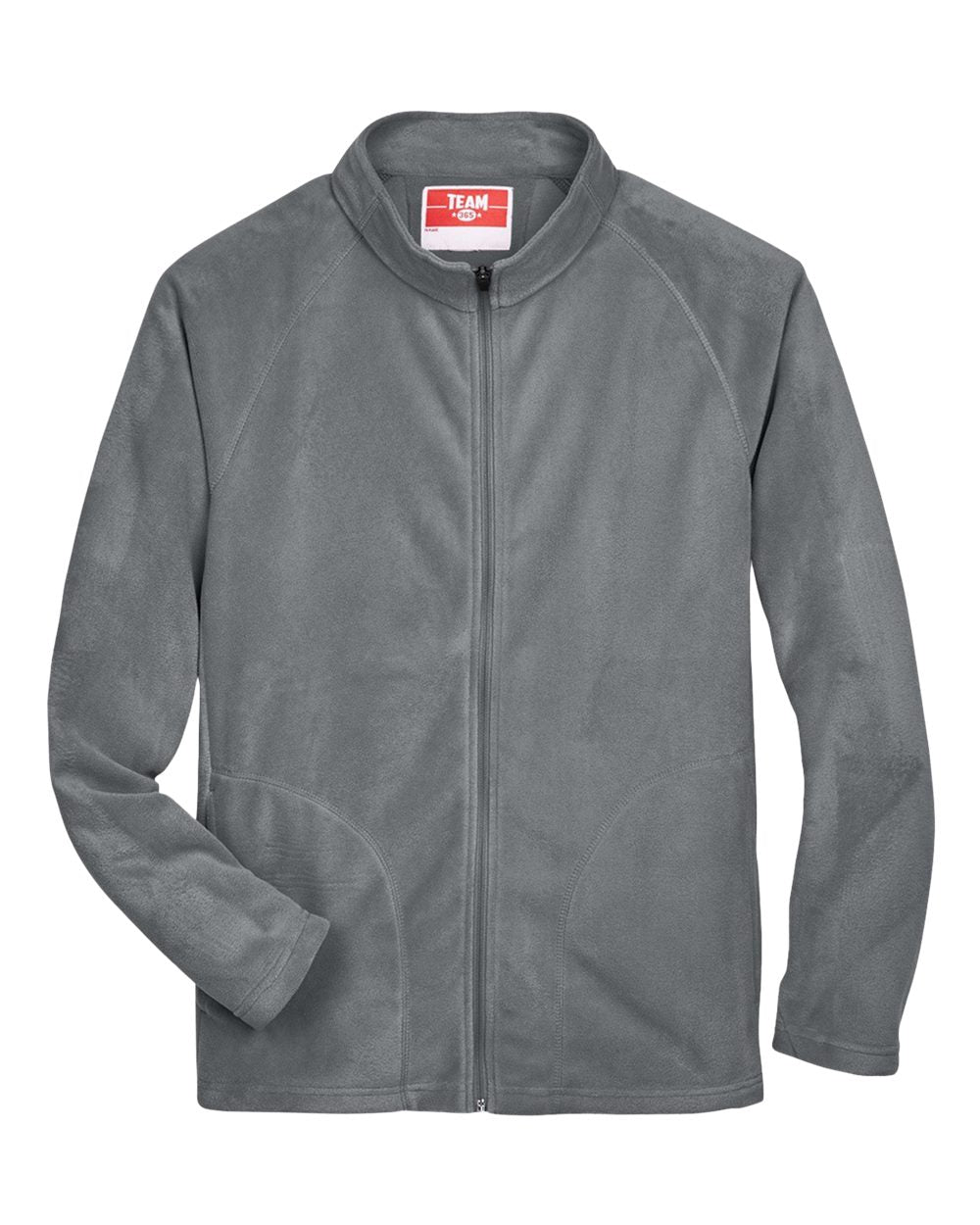 Men's Campus Microfleece Jacket - Front - B751D9132 - Sport Graphite
